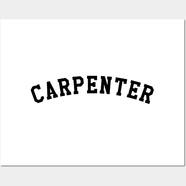 Carpenter Wall Art by KC Happy Shop